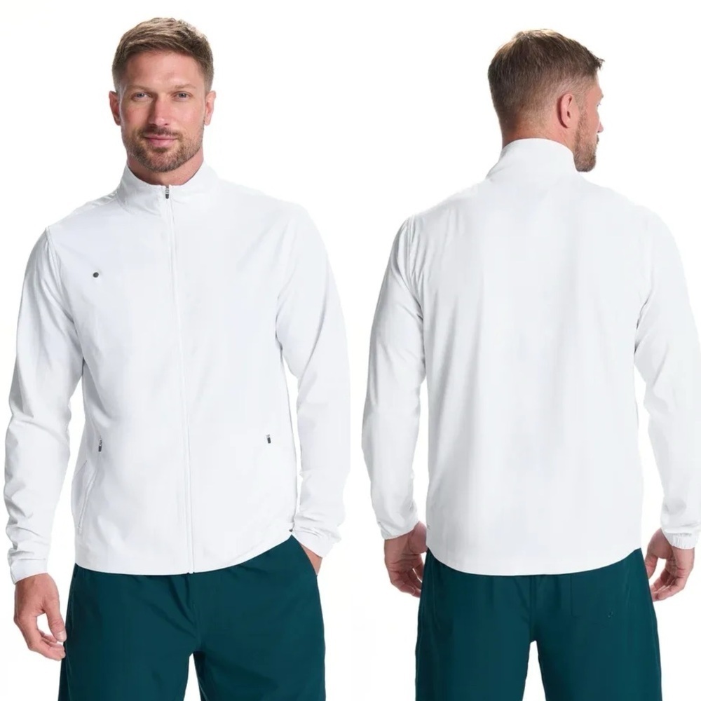 Vuori Venture Track Jacket - White XL
